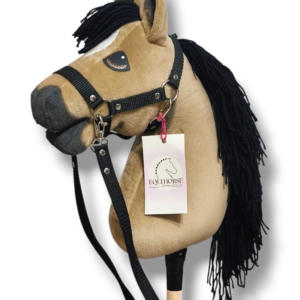 hobby horse a4 bułany z czarną grzywą