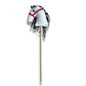 szydełkowy mini hobby horse