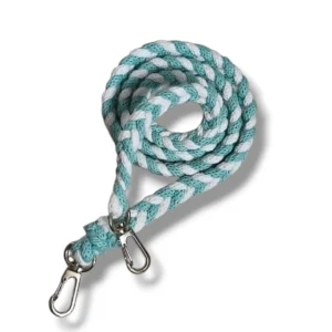 wodze dwukolorowe dla hobby horse biało zielone (1)