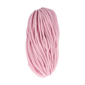 halter sznurkowy a4 czarny z jasno różowym nachrapnikiem