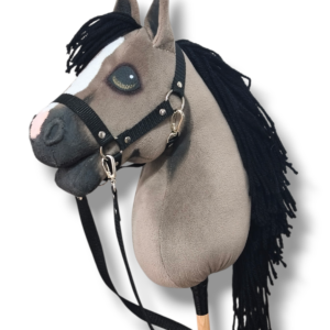 hobby horse a4 myszaty z czarną grzywą